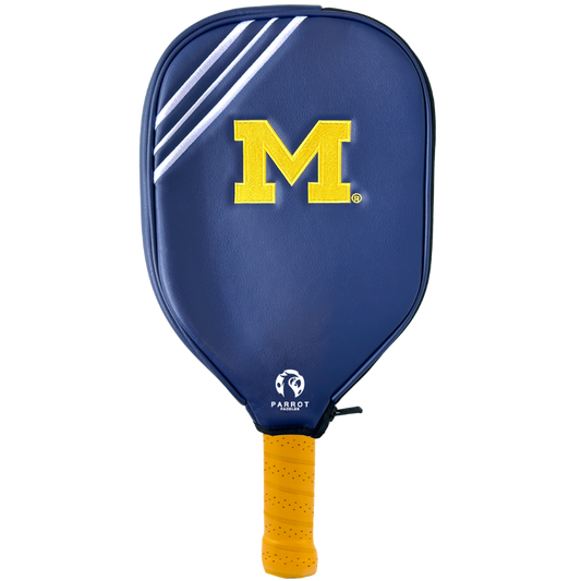 Michigan Wolverines pickleball paddle cover