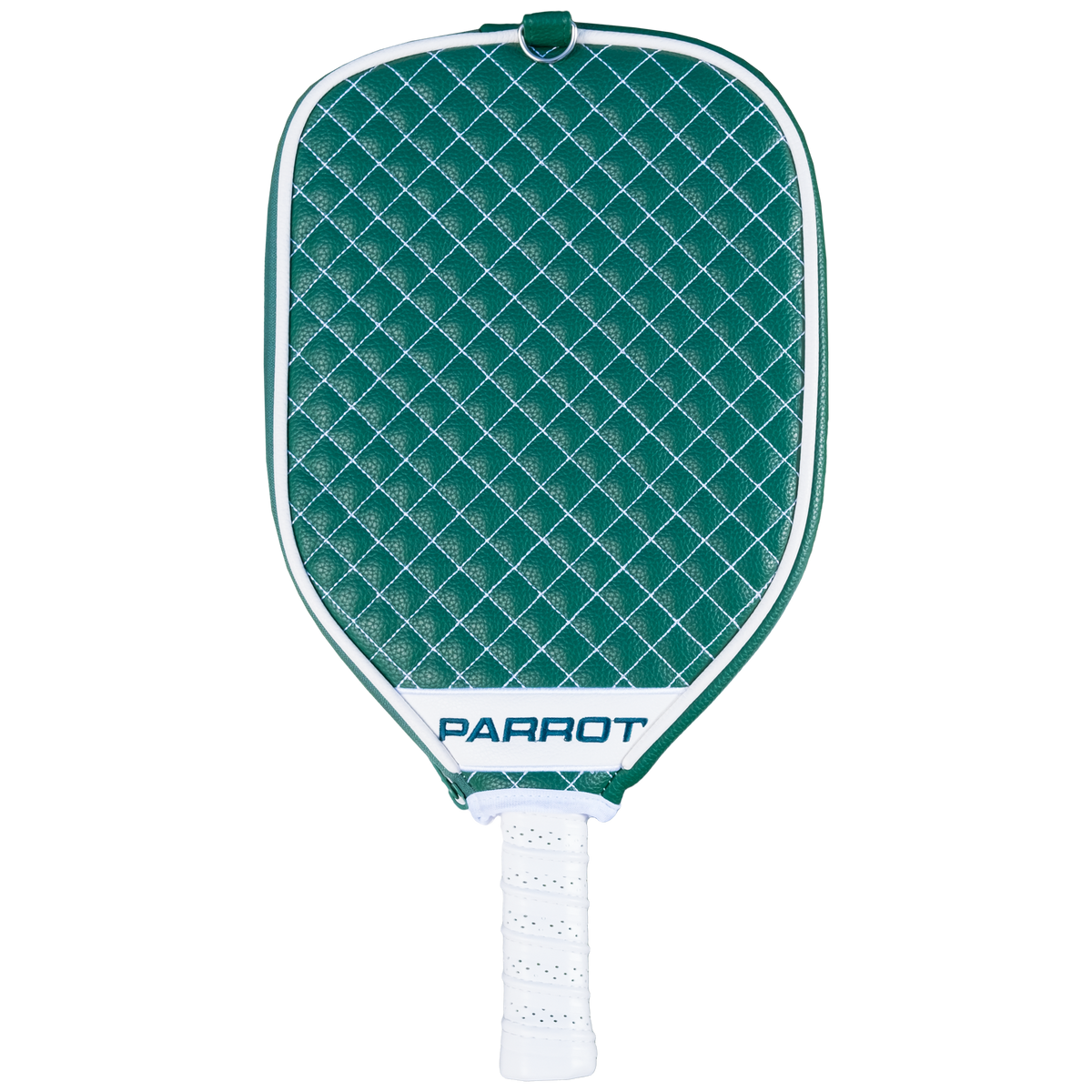 Michigan State Spartans quilted pickleball paddle cover back view