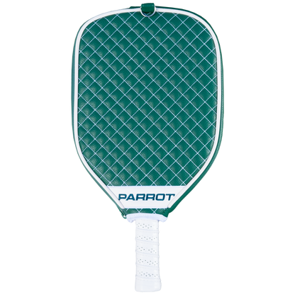 Michigan State Spartans quilted pickleball paddle cover back view