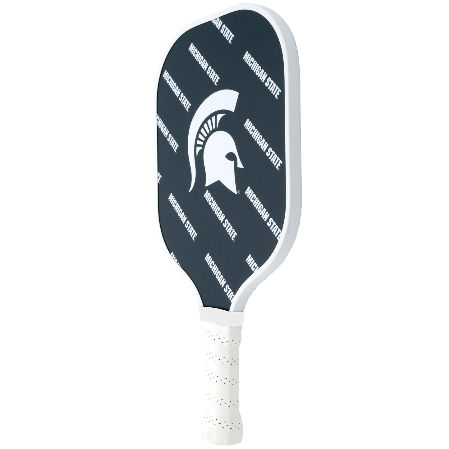 Michigan State Spartans pickleball paddle back view