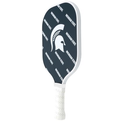 Michigan State Spartans pickleball paddle back view