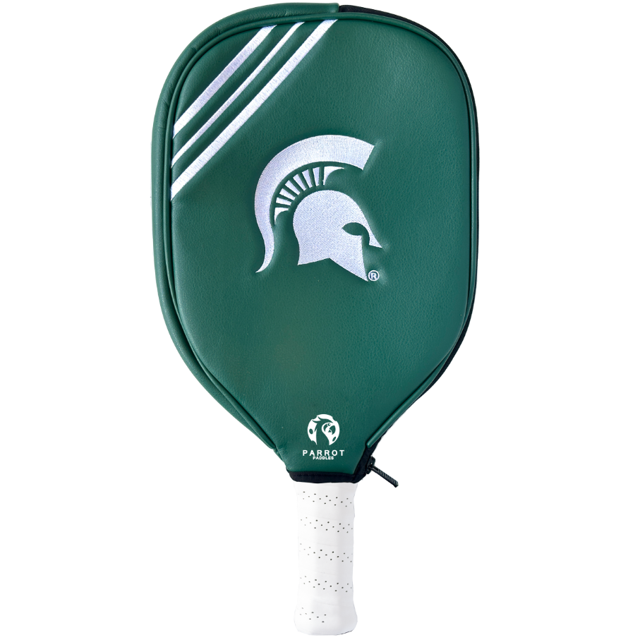 Michigan State Spartans pickleball paddle cover