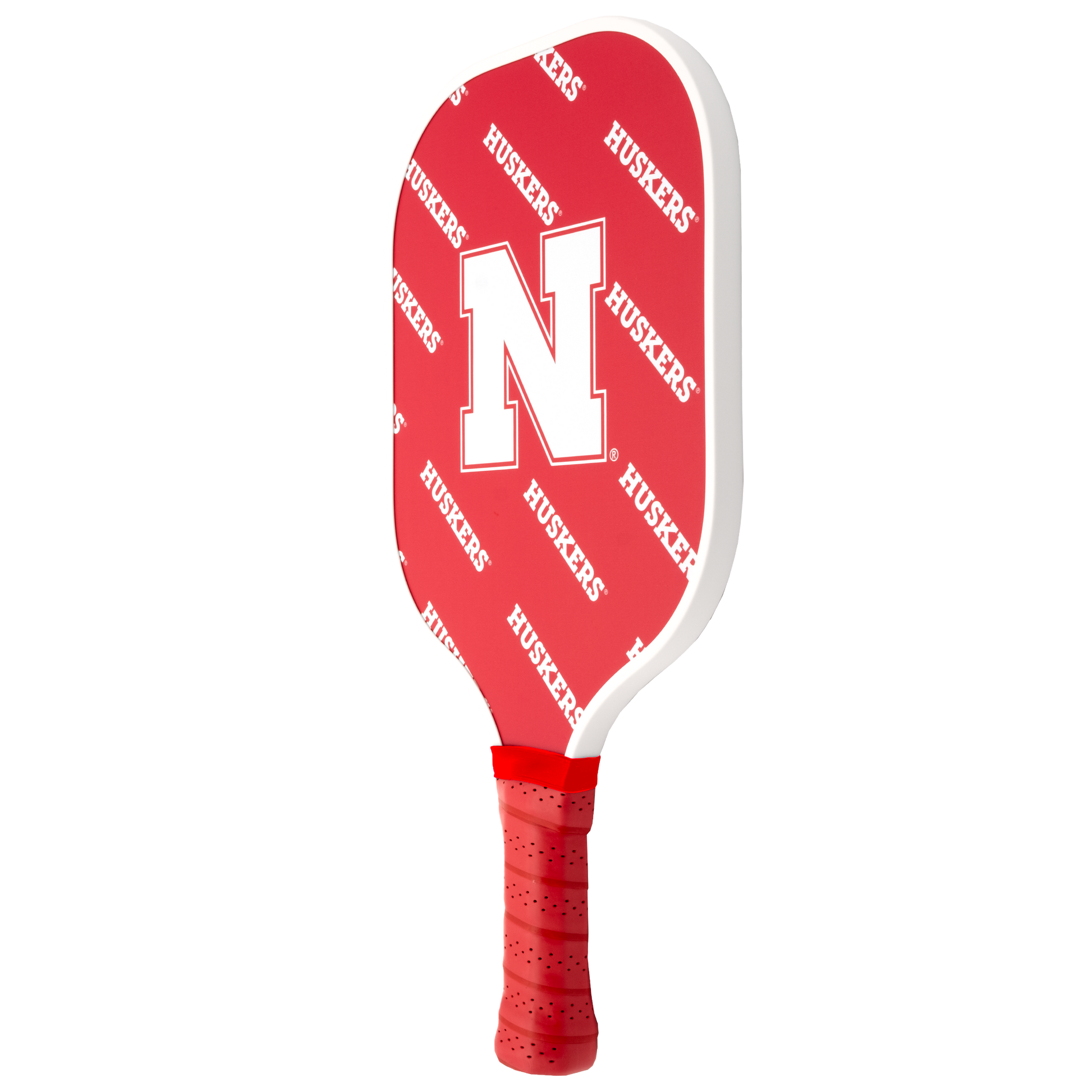 Nebraska Cornhuskers pickleball paddle back view