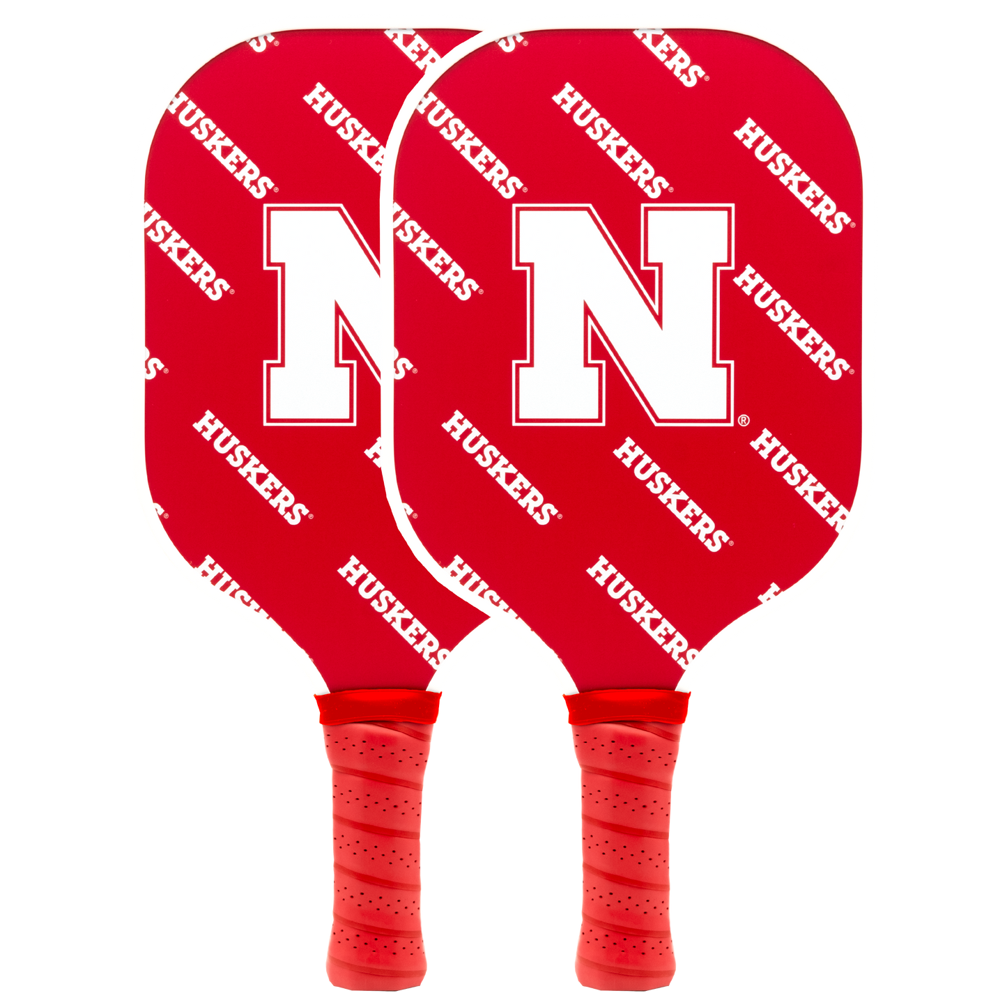 Nebraska Cornhuskers pickleball paddle set