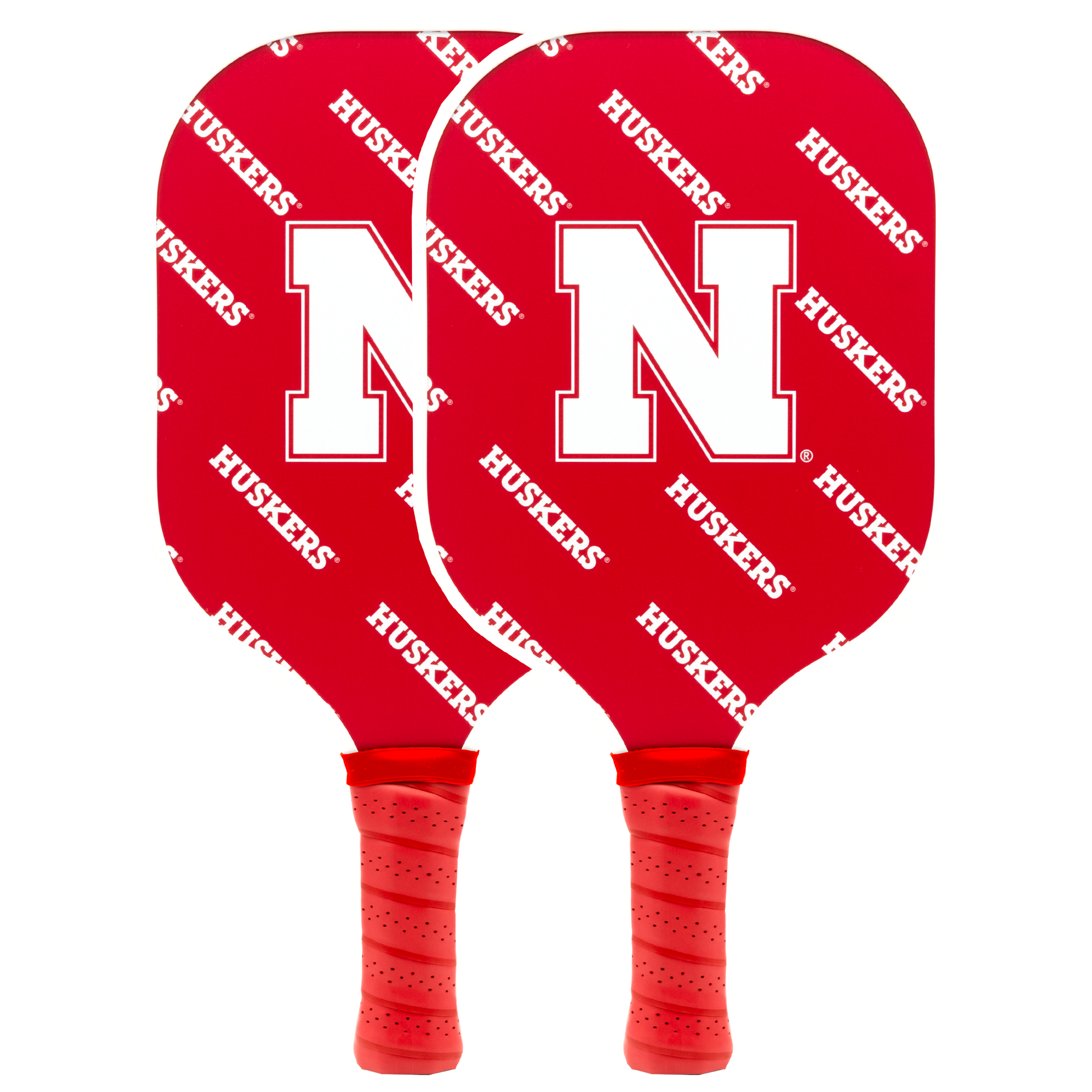 Nebraska Cornhuskers pickleball paddle set