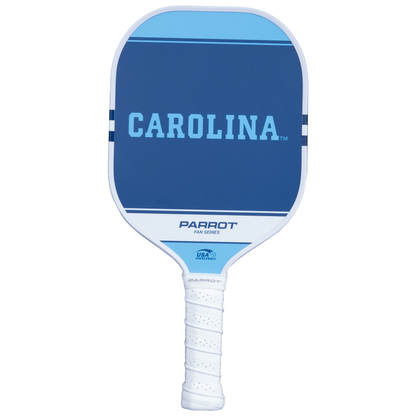North Carolina Tar Heels Sport Plus pickleball paddle back view