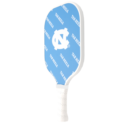 North Carolina Tar Heels pickleball paddle back view