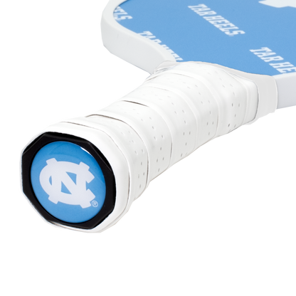 North Carolina Tar Heels pickleball paddle handle logo