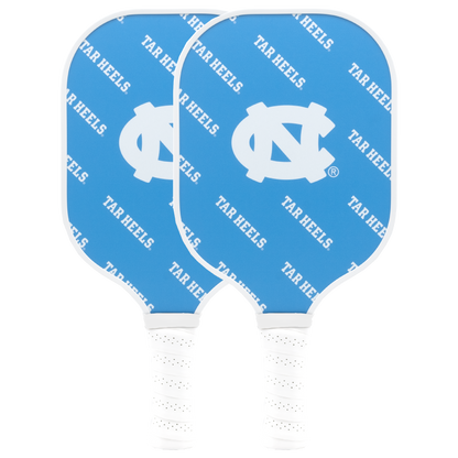 North Carolina Tar Heels pickleball paddle set