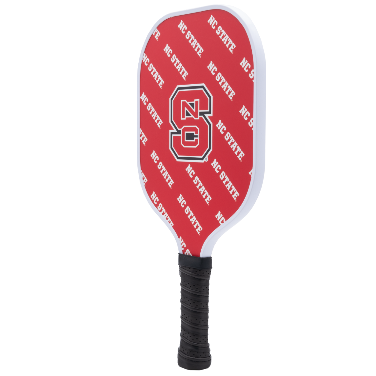NC State Wolfpack pickleball paddle back view