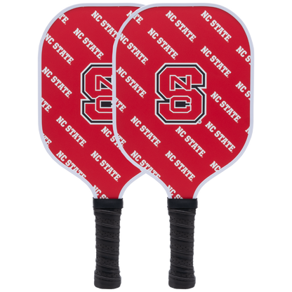 NC State Wolfpack pickleball paddle set
