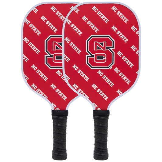 NC State Wolfpack pickleball paddle set