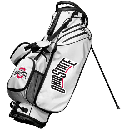 Ohio State Buckeyes White Birdie Golf Bag
