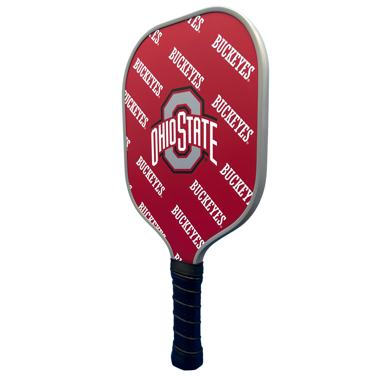 Ohio State Buckeyes pickleball paddle back view