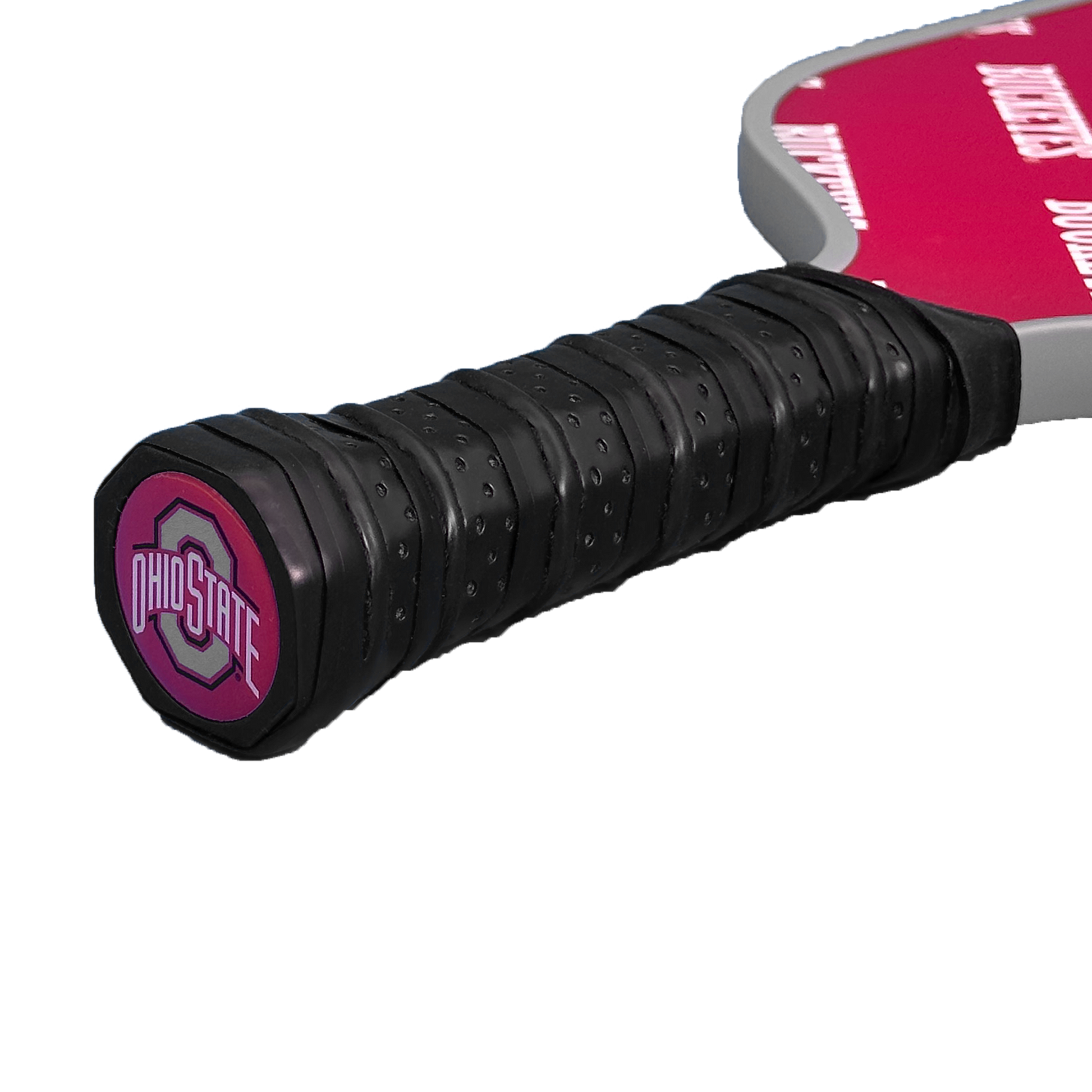 Ohio State Buckeyes pickleball paddle handle logo