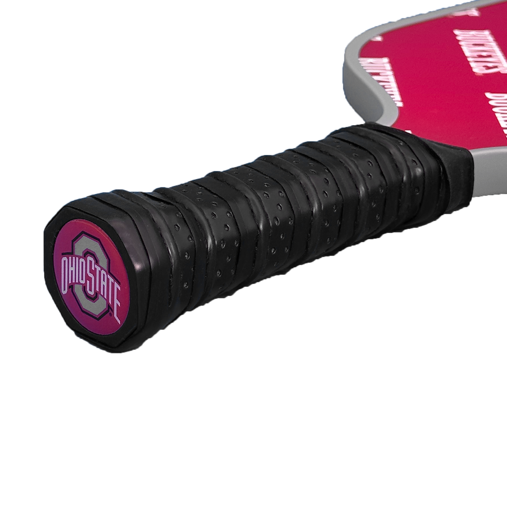 Ohio State Buckeyes pickleball paddle handle logo