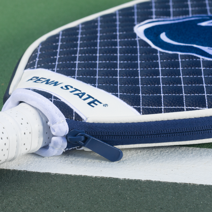 Penn State Nittany Lions quilted pickleball paddle cover team name