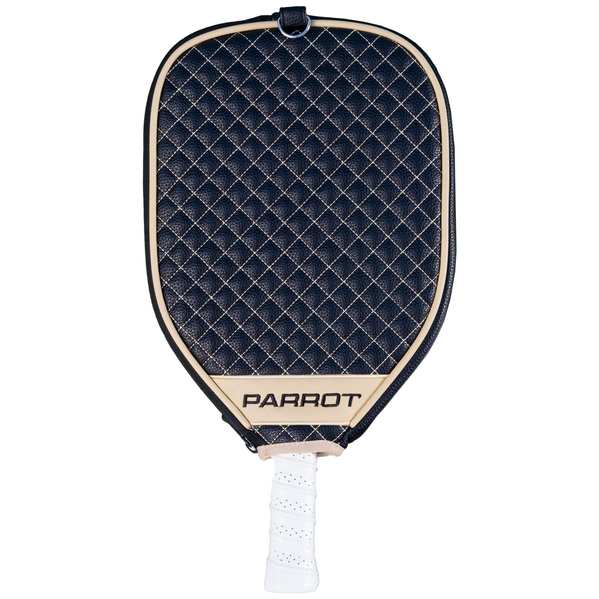 Purdue Boilermakers quilted pickleball paddle cover back view