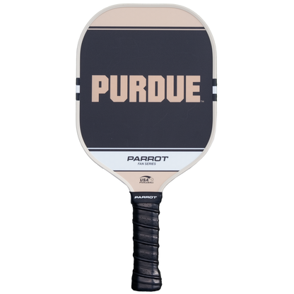 Purdue Boilermakers Sport Plus pickleball paddle back view