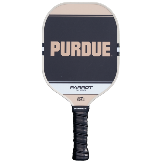 Purdue Boilermakers Sport Plus pickleball paddle back view