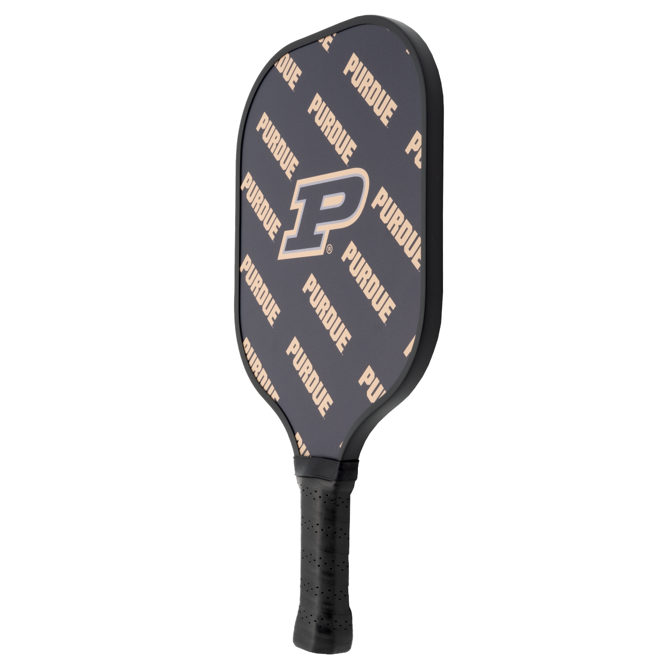 Purdue Boilermakers pickleball paddle back view