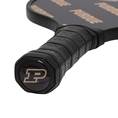 Purdue Boilermakers pickleball paddle handle logo