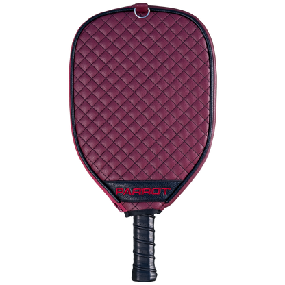 South Carolina Gamecocks quilted pickleball paddle cover back view