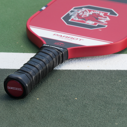 South Carolina Gamecocks Sport Plus pickleball paddle on the court