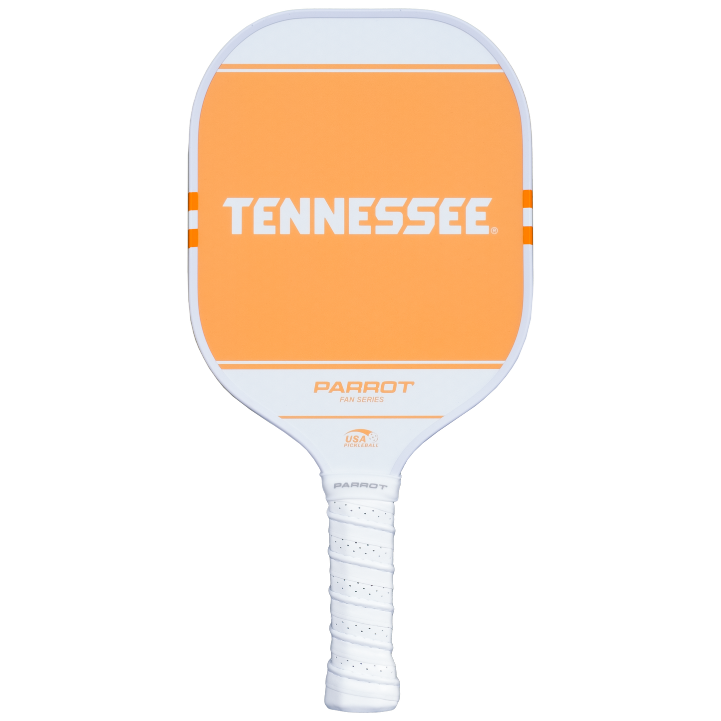 Tennessee Volunteers Sport Plus pickleball paddle back view