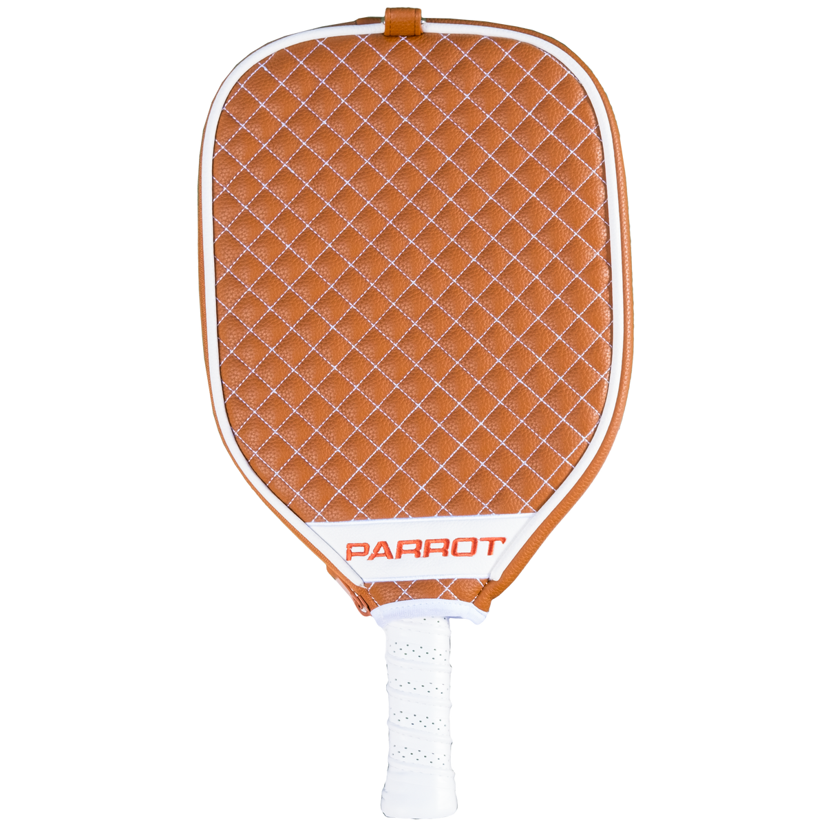 Texas Longhorns quilted pickleball paddle cover back view