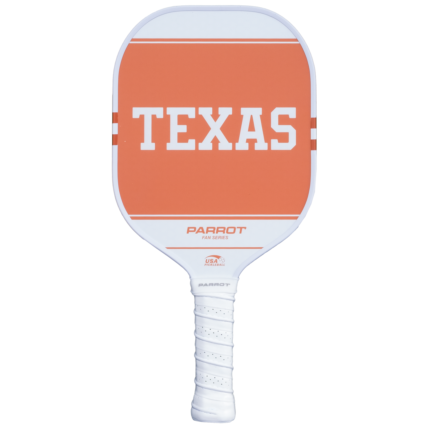Texas Longhorns Sport Plus pickleball paddle back view