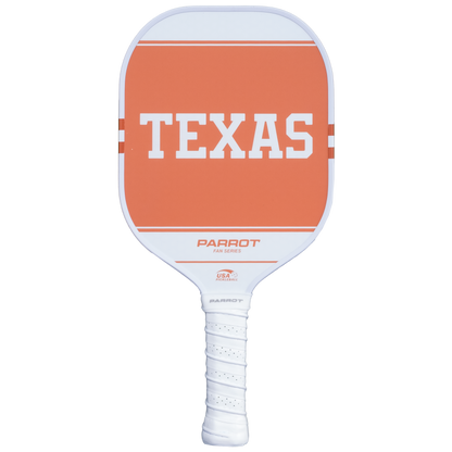 Texas Longhorns Sport Plus pickleball paddle back view