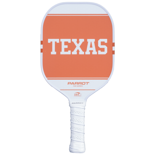 Texas Longhorns Sport Plus pickleball paddle back view