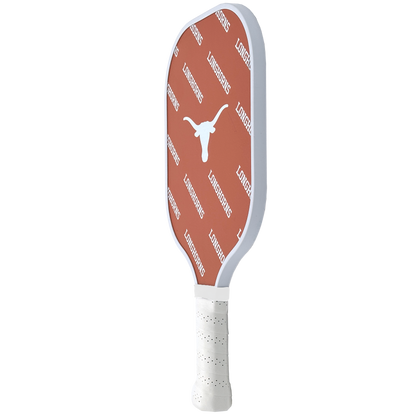 Texas Longhorns pickleball paddle back view
