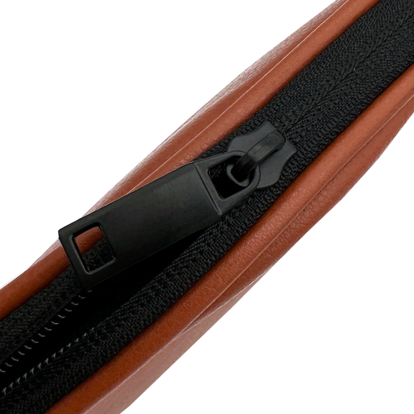 Texas Longhorns pickleball paddle cover zipper detail