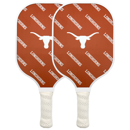 Texas Longhorns pickleball paddle set