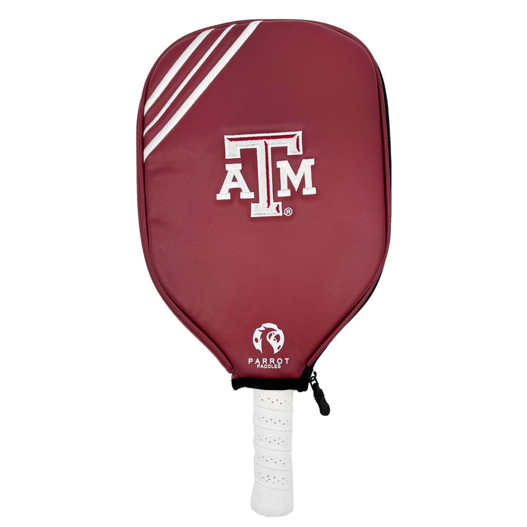 Texas A&M Aggies pickleball paddle cover