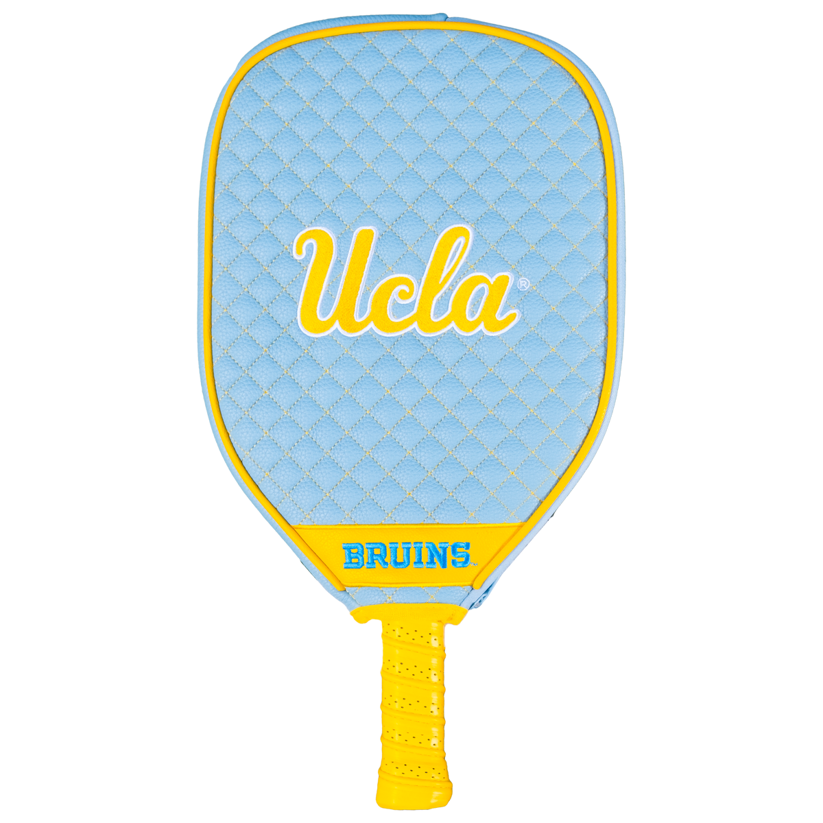 UCLA Bruins quilted pickleball paddle cover