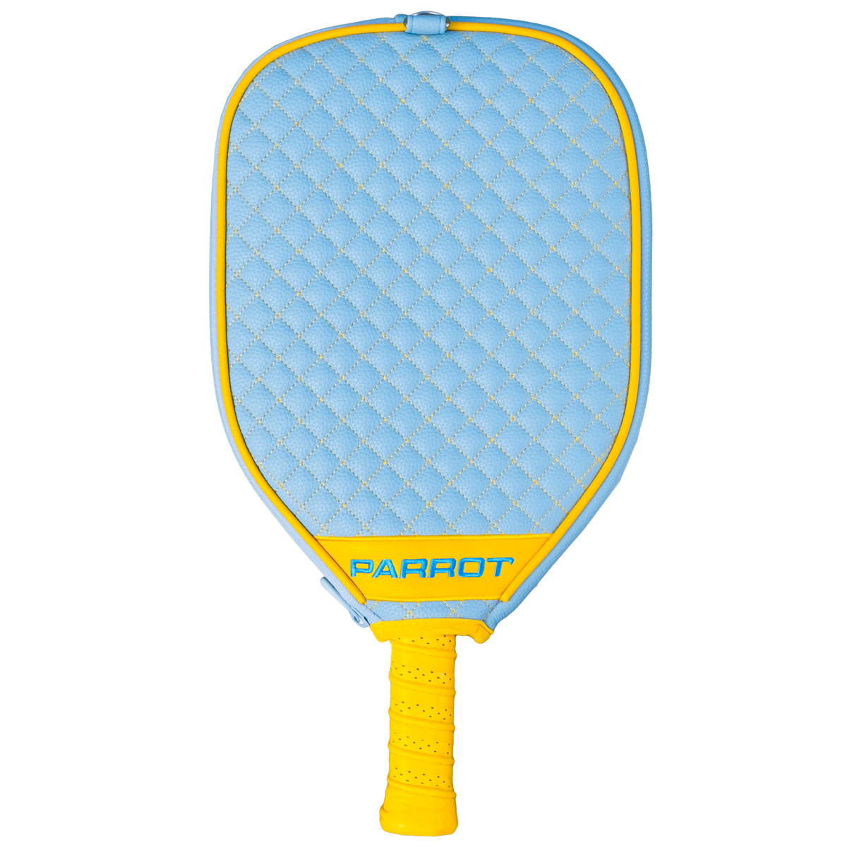 UCLA Bruins quilted pickleball paddle cover back view