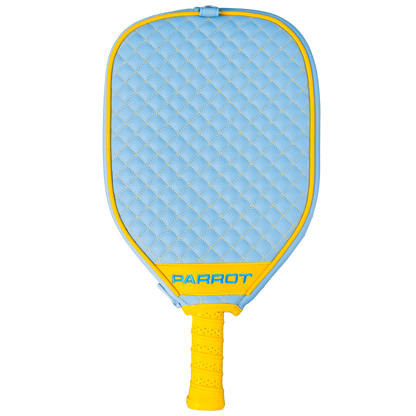 UCLA Bruins quilted pickleball paddle cover back view