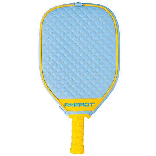 UCLA Bruins quilted pickleball paddle cover back view