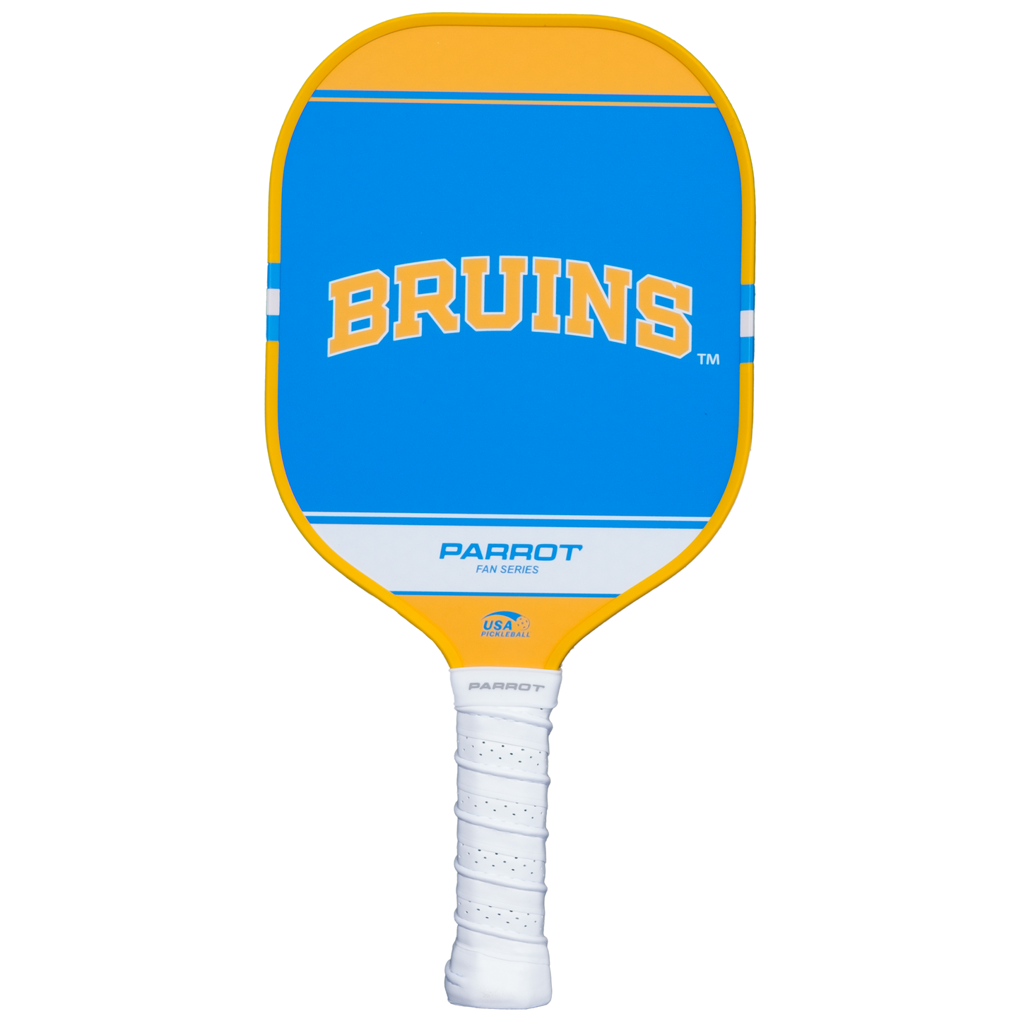 UCLA Bruins Sport Plus pickleball paddle back view