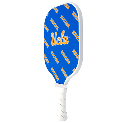 UCLA Bruins pickleball paddle back view