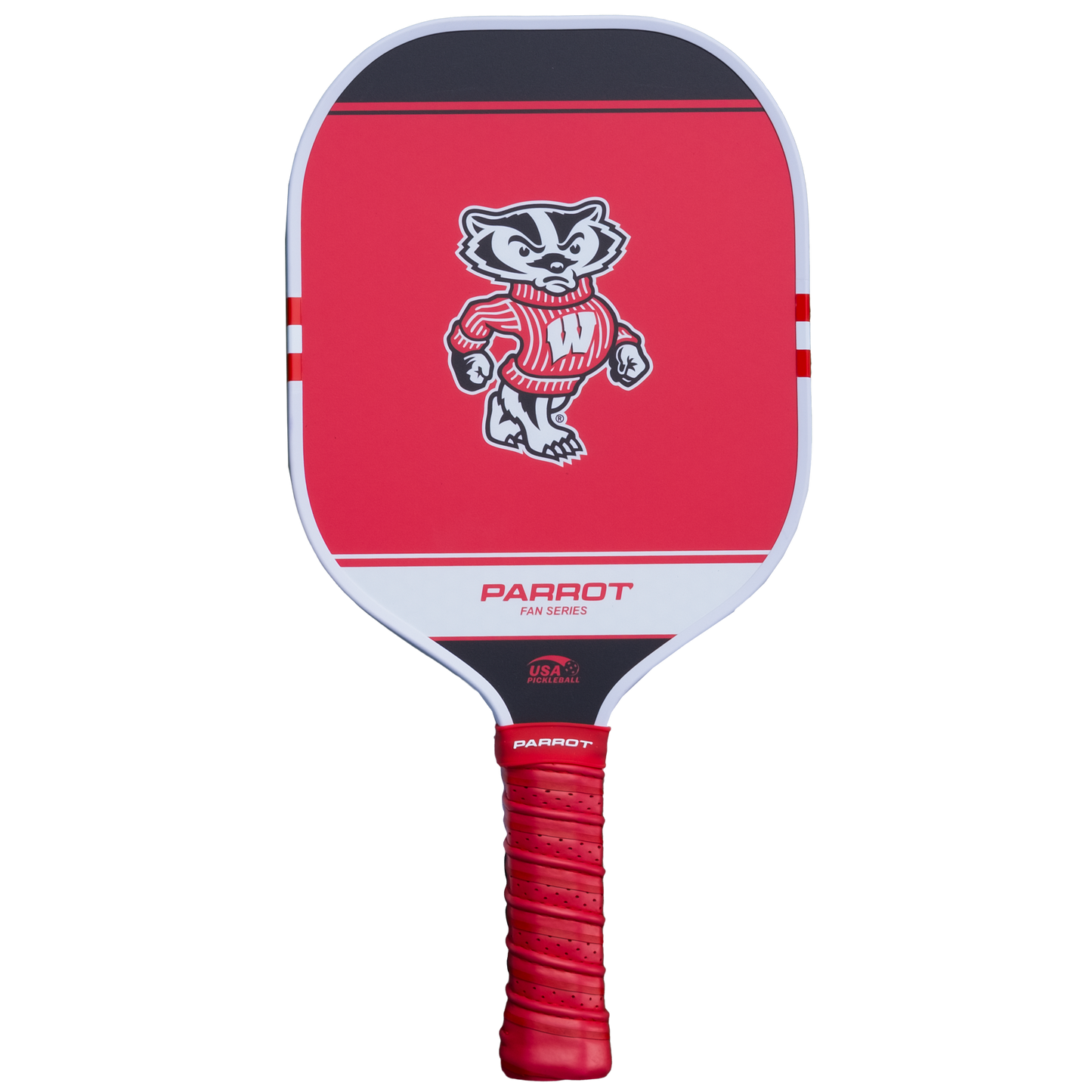 Wisconsin Badgers Sport Plus pickleball paddle