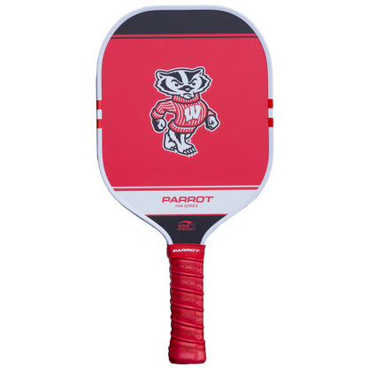 Wisconsin Badgers Sport Plus pickleball paddle