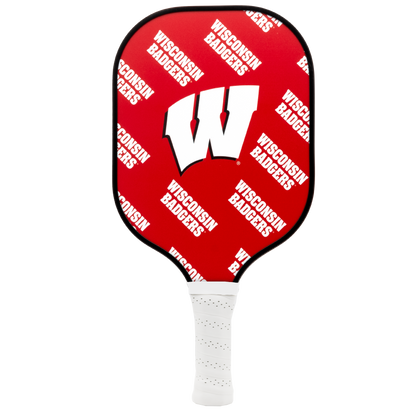 Wisconsin Badgers standard pickleball paddle