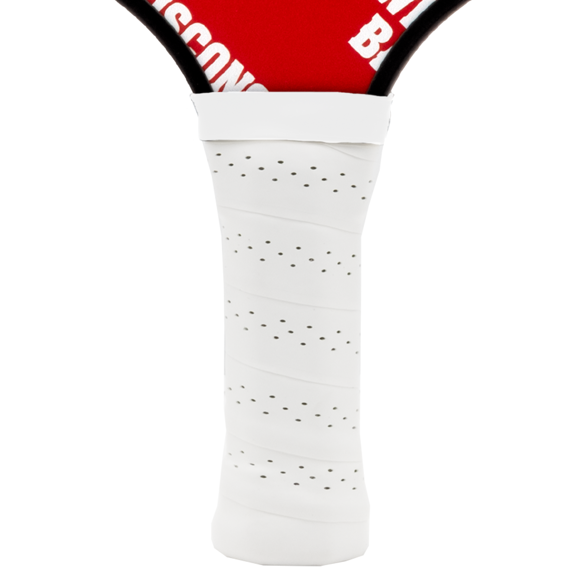Wisconsin Badgers pickleball paddle handle grip