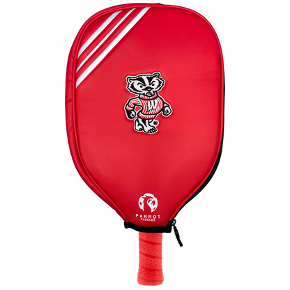 Wisconsin Badgers pickleball paddle cover