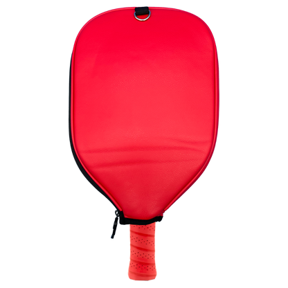 Wisconsin Badgers pickleball paddle cover back view