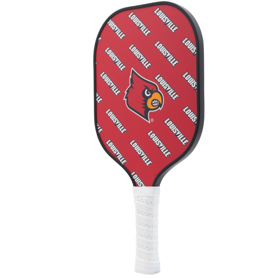 Louisville Cardinals pickleball paddle back view